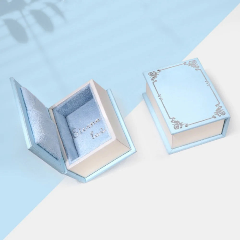 Mini Book Ring Jewelry Box