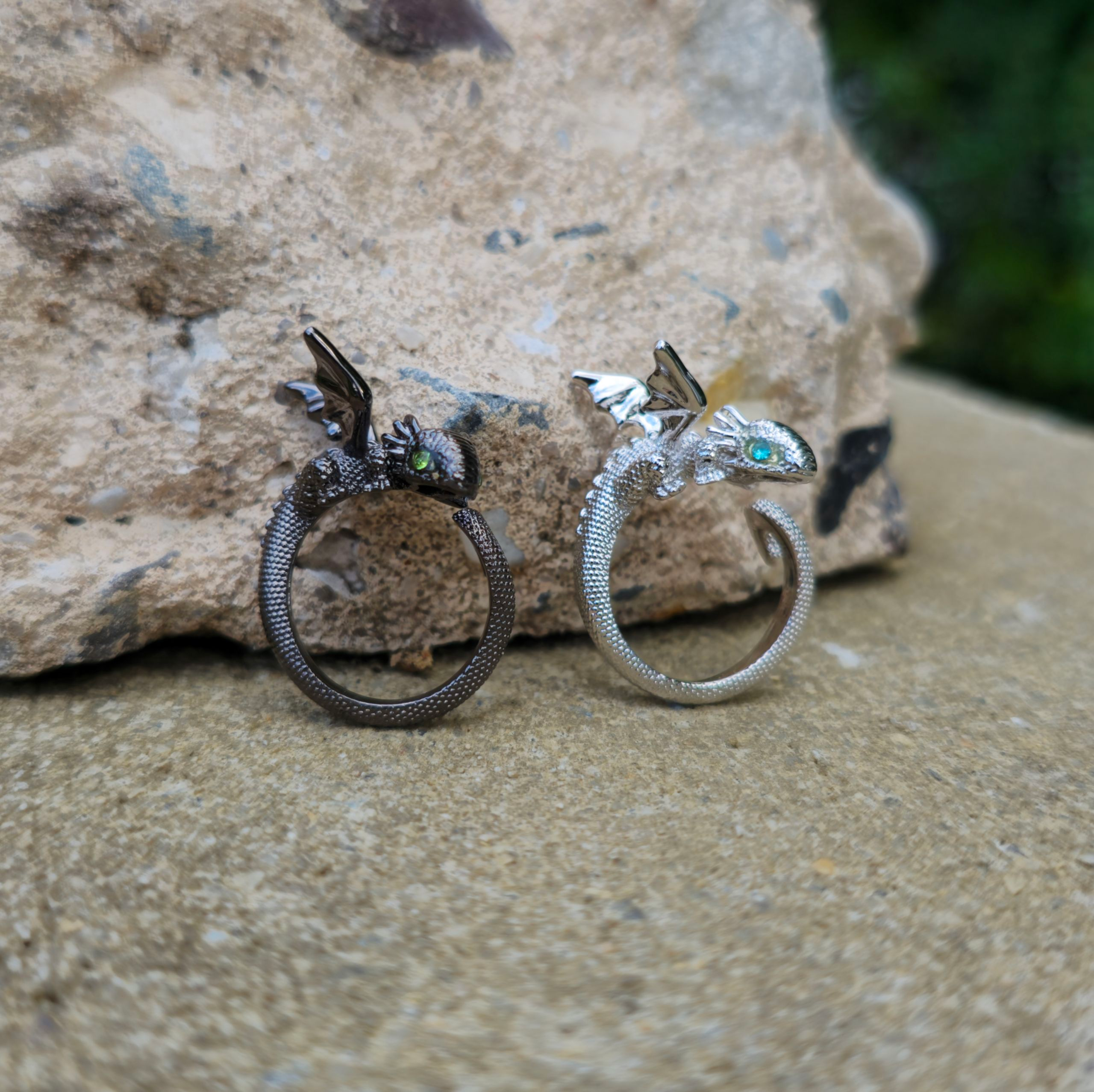 Wyrm's Embrace Bond Rings