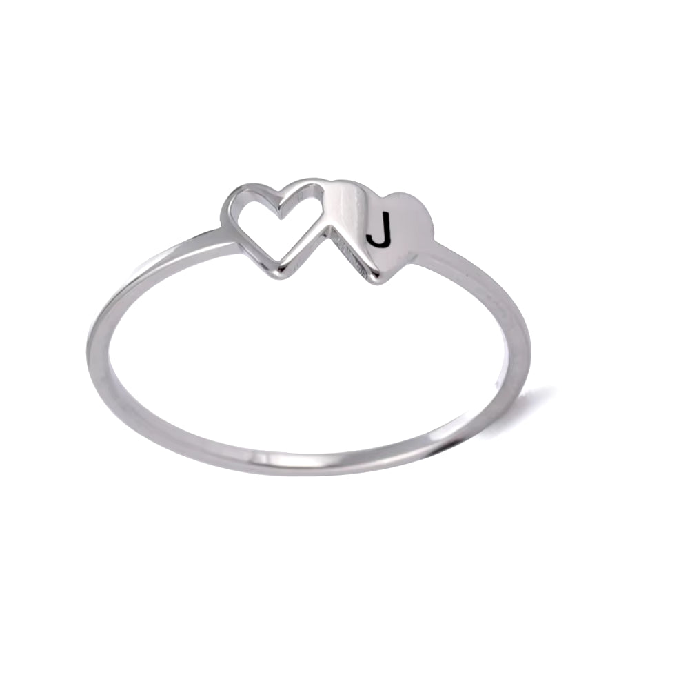 Forever Hearts Couples Ring