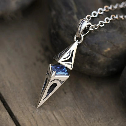 Cerulean Geo Pendant