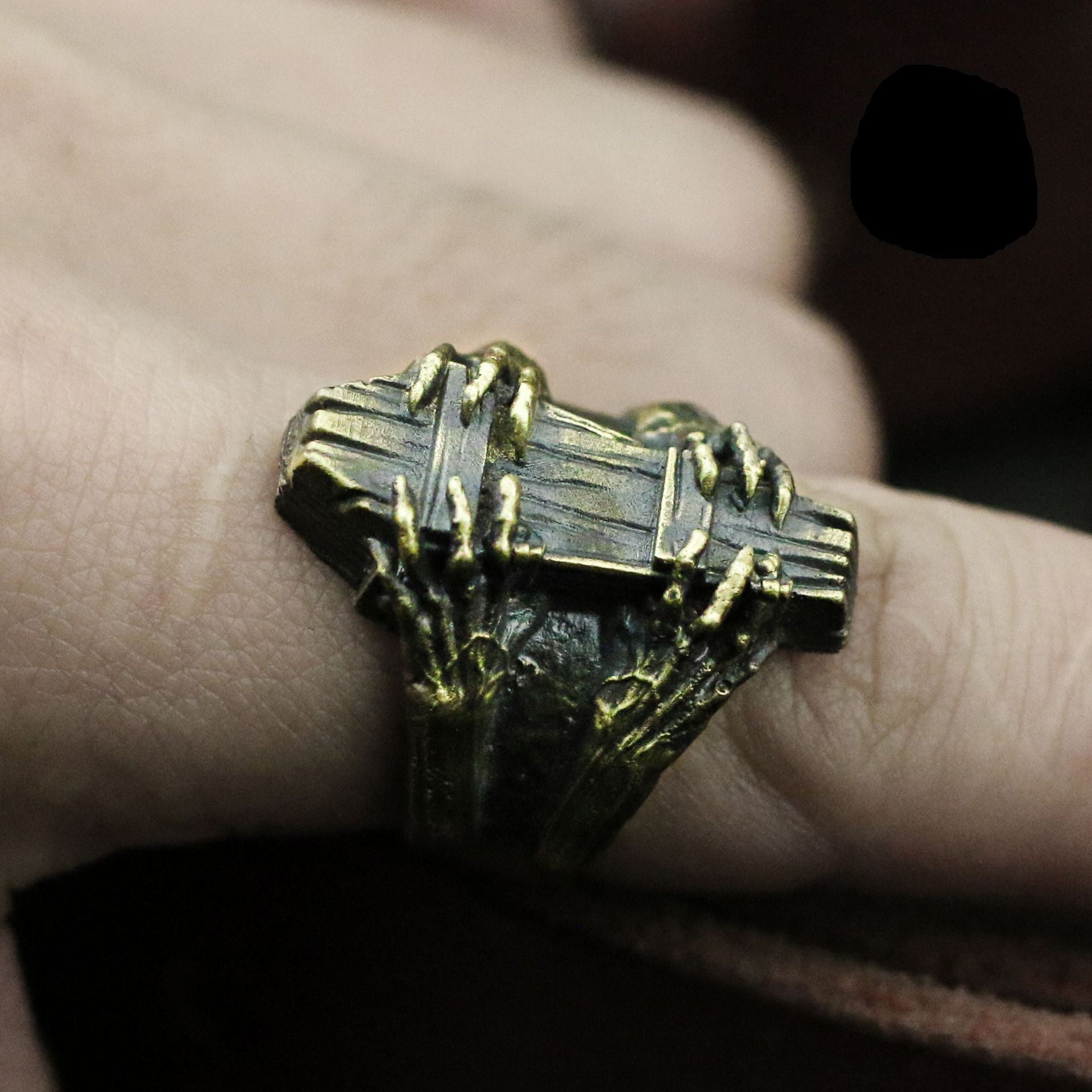 SoulBound Coffin Ring