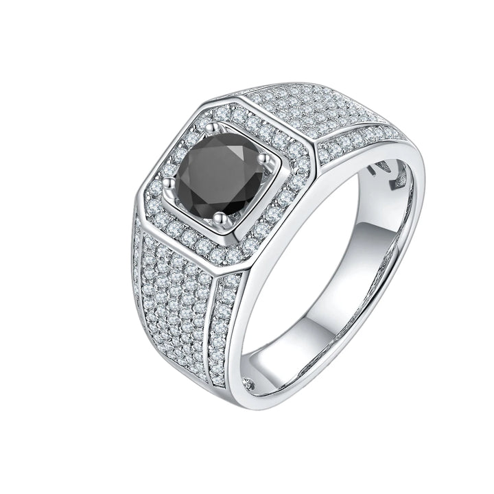 Eternal Aegis Moissanite Ring