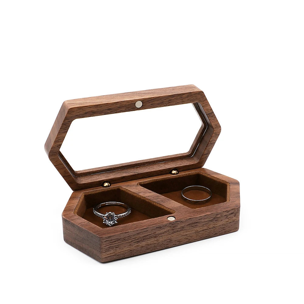 Rustic Bond Ring Case