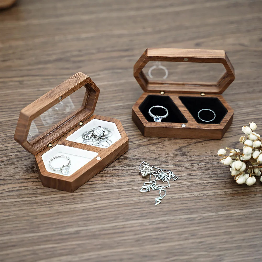 Rustic Bond Ring Case