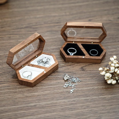 Rustic Bond Ring Case