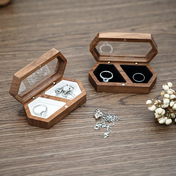 Rustic Bond Ring Case