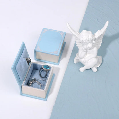 Mini Book Ring Jewelry Box