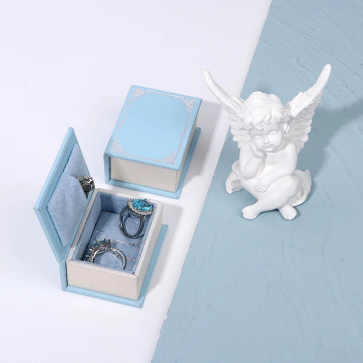 Mini Book Ring Jewelry Box