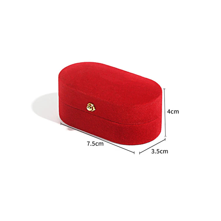 Velvet Duo Ring Case