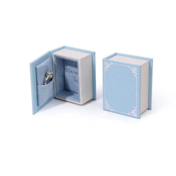 Mini Book Ring Jewelry Box