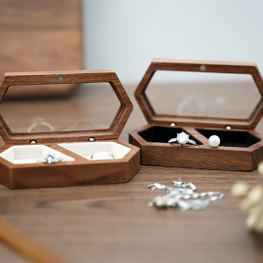 Rustic Bond Ring Case