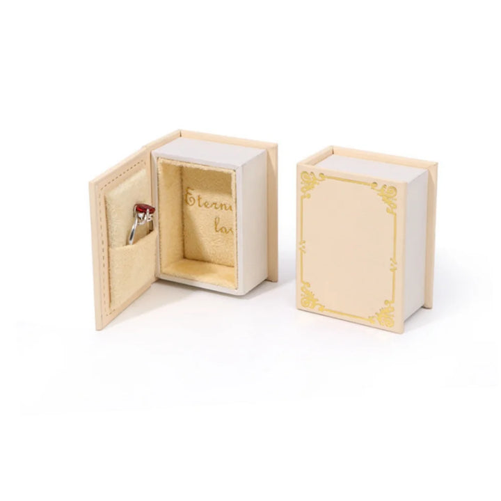 Mini Book Ring Jewelry Box