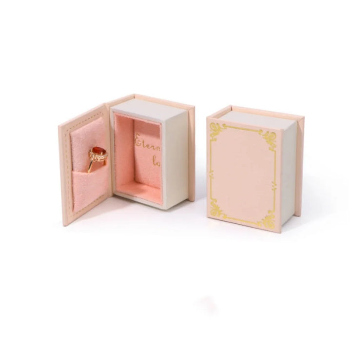 Mini Book Ring Jewelry Box