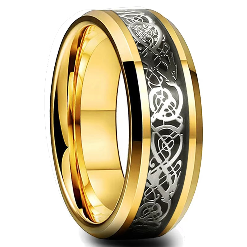 Eternal Dragon Male Ring