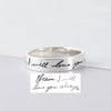 Handwritten Bond Ring