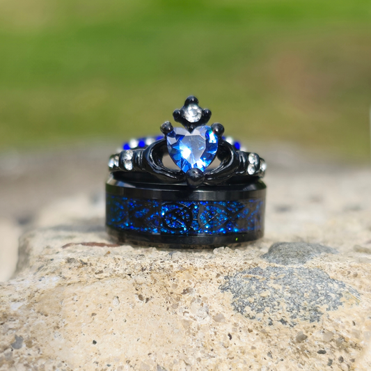 Bluefire Eternity Bond Ring