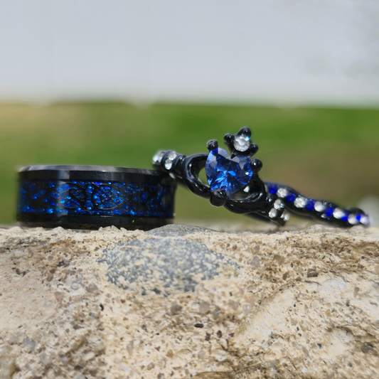 Bluefire Eternity Bond Ring