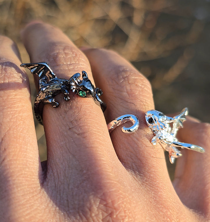 Wyrm's Embrace Bond Rings